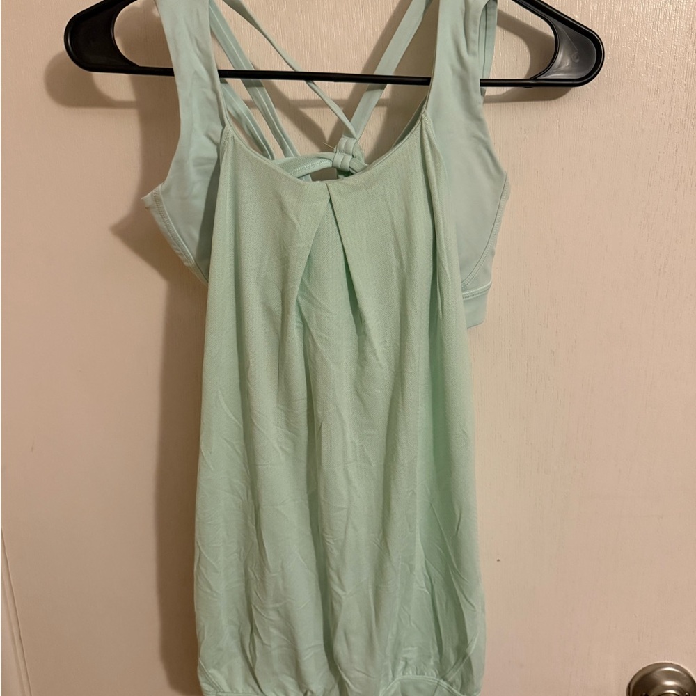 Lululemon Mint Green Sleeveless Women's Top